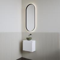 Fonteinset | BWS Leto | Mat Wit | Waskom Mat Olijf Groen - thumbnail