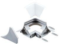 Paulmann 70441 Profiel-hoekverbinder (buitenste hoek) Kunststof (l x b) 4.9 cm x 4.9 cm 2 stuk(s) - thumbnail