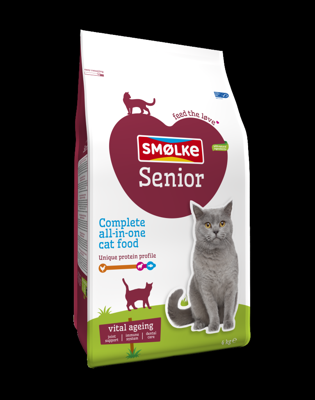Smølke Senior kattenvoer 4 kg