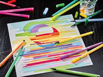 Stabilo set arty viltstiften 68 88 24 stuks