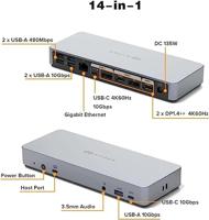 Hyper Drive 14-Port USB-C Docking Station dockingstation - thumbnail