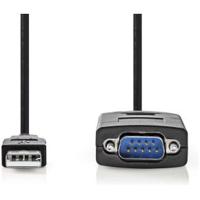 Nedis RS232-Converter | USB-A Male | RS232 | 0.90 m | 1 stuks - CCGW60852BK09 CCGW60852BK09 - thumbnail