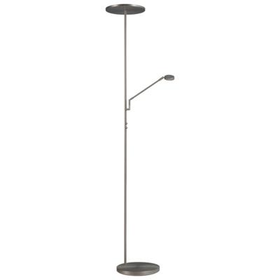 Masterlight Staande uplighterDenia 2 met leeslampje - 1086-37-DW