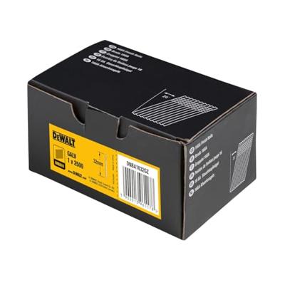 DEWALT DNBA1632GZ Gegalvaniseerde Brads schuin 20° - 1.6x32mm - 2500 stuks