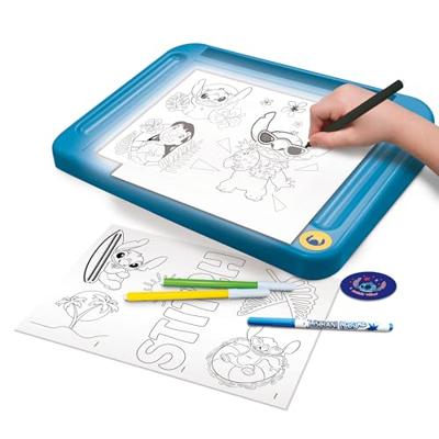 Tekenset - LISCIANIGIOCHI - STITCH - Lichttafel - Modellen, Markers