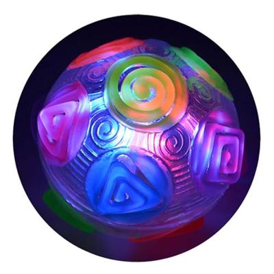 John Toy Crazy flashing stuiterbal Ø8cm
