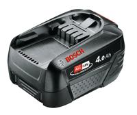 Bosch Accupack PBA 18V 4.0Ah W-C oplaadbare batterij - thumbnail