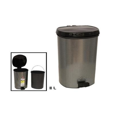 Gerimport Prullenbak Pedaal 28 x 26 x 33 Donker 11 Liter Gerimport Prullenbak Pedaal 28 x 26 x 33 Donker 11 Liter