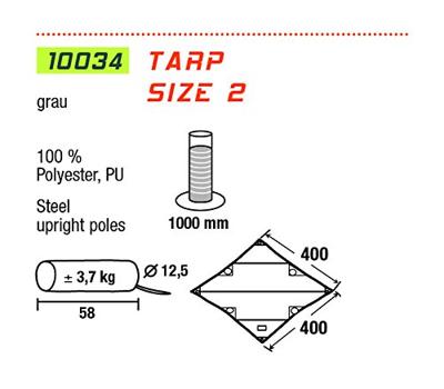 High Peak Tarp 2 zonnezeil High Peak Tarp 2 zonnezeil