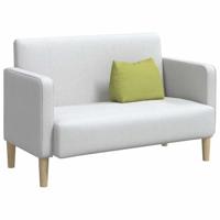 VidaXL Rugkussen lichtgroen 45 x 20 x 35 cm stof - thumbnail