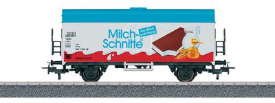 Marklin koelwagon Ferrero digitaal 11,5 cm staal 1:87 wit/blauw