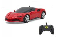 JAMARA RC auto Ferrari SF90 Stradale 16,5 cm rood 2 delig - thumbnail