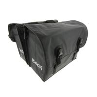 Dubbele Fietstas Big Matte Black - thumbnail