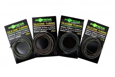 Korda Silicone Tube Green 1.5 meter 0,75 mm