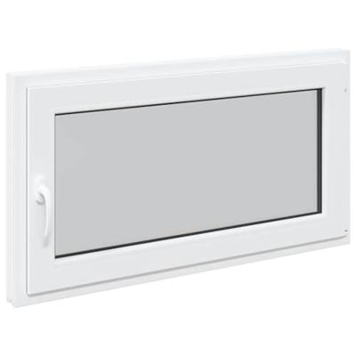 Kelderraam RISOR 110x60 cm draaikiep-draai DIN rechts wit