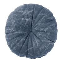 Sierkussen - Chester Rond - Blauw - thumbnail