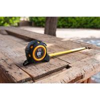Rolmaat Koma Tools Magnet ABS 8 m x 25 mm - thumbnail