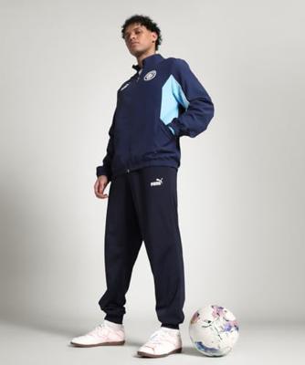 Manchester City Archive Trainingspak Senior 2025/2026 - Maat S - Kleur: Blauw | Soccerfanshop