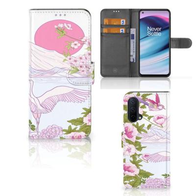 OnePlus Nord CE 5G | Telefoonhoesje | Met pasjeshouder | Bird Standing OnePlus Nord CE 5G | Telefoonhoesje | Met pasjeshouder | Bird Standing