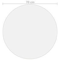 Tafelbeschermer Ø70 cm 2 mm PVC transparant - thumbnail