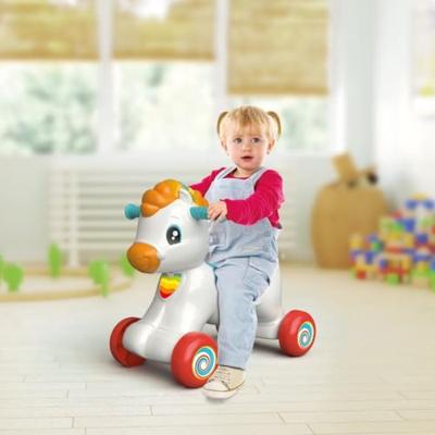 Clementoni baby - rocky het hobbelpaardje 3in1