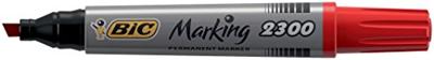 Bic permanent marker Marking 2300 ECOlutions, rood, doos van 12 stuks
