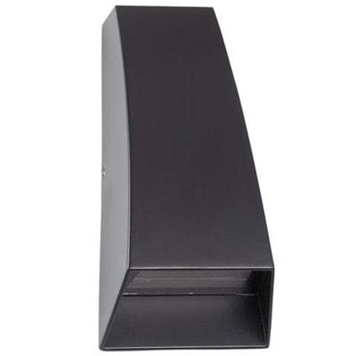 LED Buitenlamp Cupressus - Mat Zwart Aluminium - 3.5W. 4100K. Vierkant