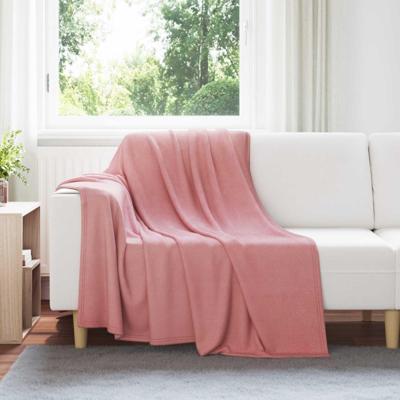 VidaXL Kleden 24 pcs roze 200 x 150 cm fleece