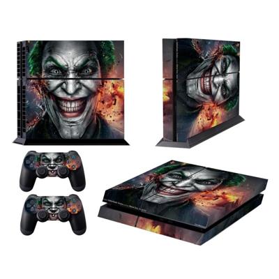 Clown Bucky patroon modekleur beschermende film sticker voor Sony PS4 Clown Bucky patroon modekleur beschermende film sticker voor Sony PS4