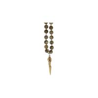 Kralenketting van Labradoriet met Vajrakila Hanger - thumbnail