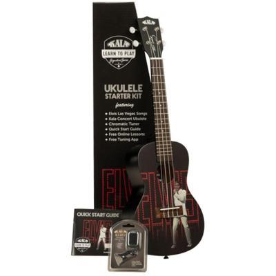 Kala Learn To Play Elvis Viva Las Vegas concert ukelele set