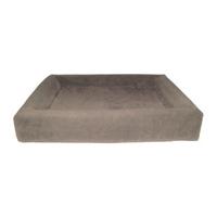 Bia bed fleece hoes hondenmand taupe - thumbnail