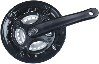 Pieper Mp crankstel "wave" crankset wave 3-speed alu/steel