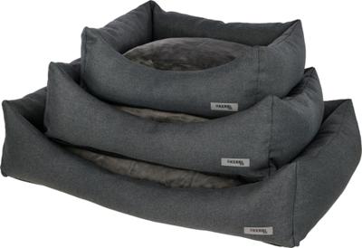 Kerbl Pet Knuffelbed platina Ortho, 65x55x20 cm, grijs
