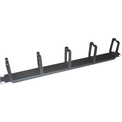 LogiLink OR104B 19 inch Kabelgeleiding voor patchkast 1 HE Zwart