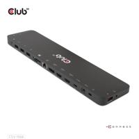 Club3D USB Gen1 Type-C Triple Display DP Alt Mode + Displaylink™ Dynamic PD oplaaddock met 120 watt voeding - thumbnail