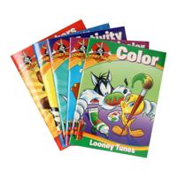 Boek Specials Nederland BV Looney tunes kleurboekenbox met kleurpotloden - thumbnail
