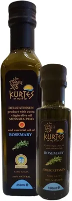 Kurtes fles delicatessen olijfolie rozemarijn 100 ml