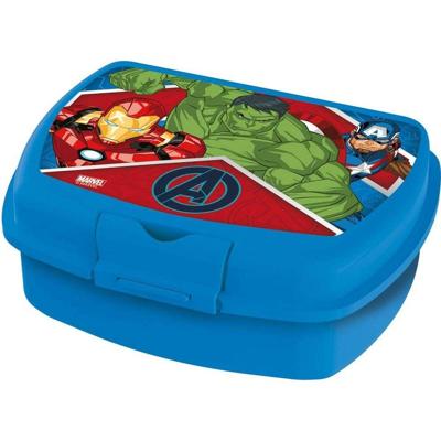 Lunchtrommel The Avengers CZ11367 Blauw Plastic