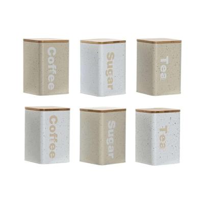 Tin Home ESPRIT Beige Grijs (2 Stuks) (6 Stuks)