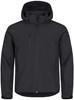 Clique 0200912 Classic Softshell Hoody - Zwart - L - thumbnail