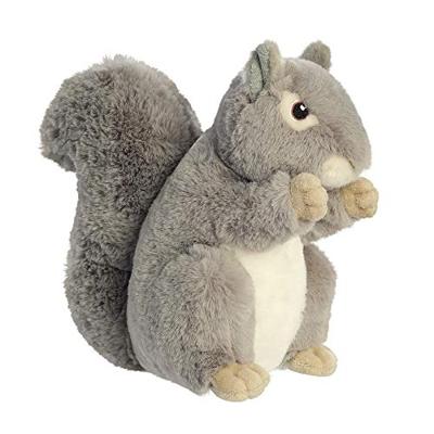 Eco Nation Pluchen knuffel - eekhoorn - 20,5 cm - thumbnail