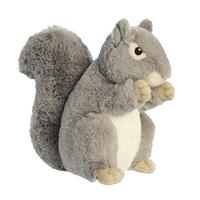 Eco Nation Pluchen knuffel - eekhoorn - 20,5 cm - thumbnail