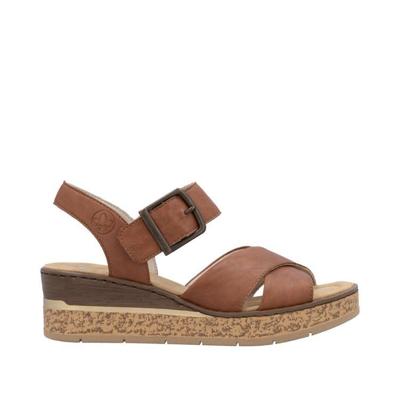 Rieker 63795 22 brandy Cognac maat 38