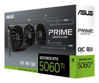 Grafische kaart - ASUS - Prime -RTX5060TI-O8G NVIDIA GeForce RTX 5060 Ti 8 GB GDDR7 - thumbnail