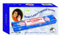 Satya Nag Champa Wierook 15 Grams Doos met 12 Pakjes - thumbnail