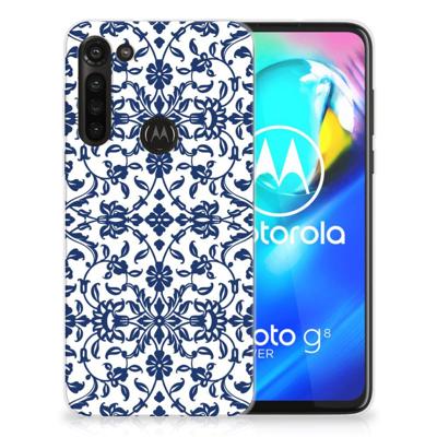 Motorola Moto G8 Power | TPU Case | Flower Blue