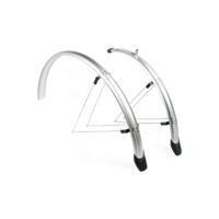 Amigo Eurofender Spatbordenset Sporty- 26 inch- 58 mm - Kunststof Zilver - thumbnail