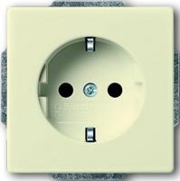 Busch-Jaeger inbouwwandcontactdoos 20 EUCBLI-82 ivoorwit - thumbnail