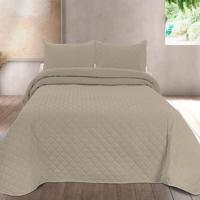 Sprei Pierre Cardin EGNA Beige Bed van 135 - thumbnail
